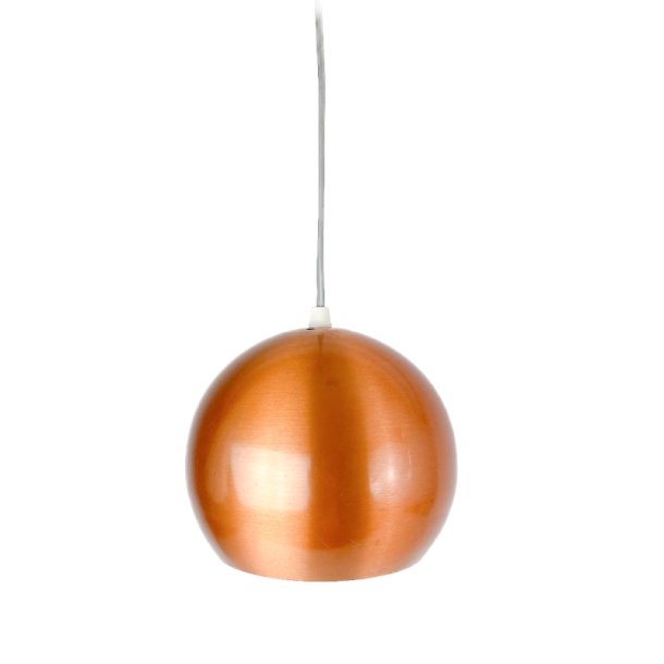 Kobberfarvet retro pendel