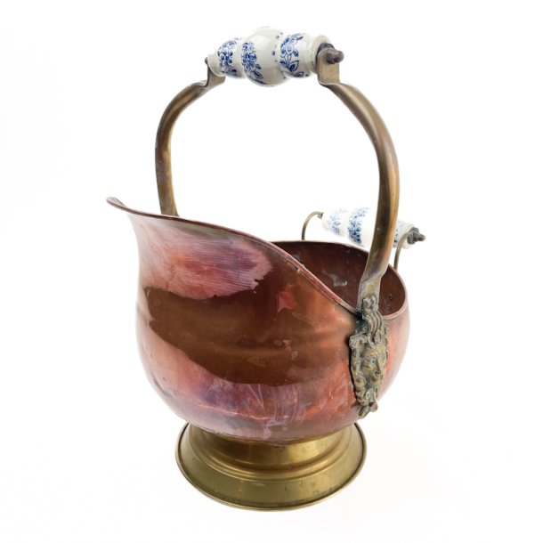 Vintage kulspand i kobber