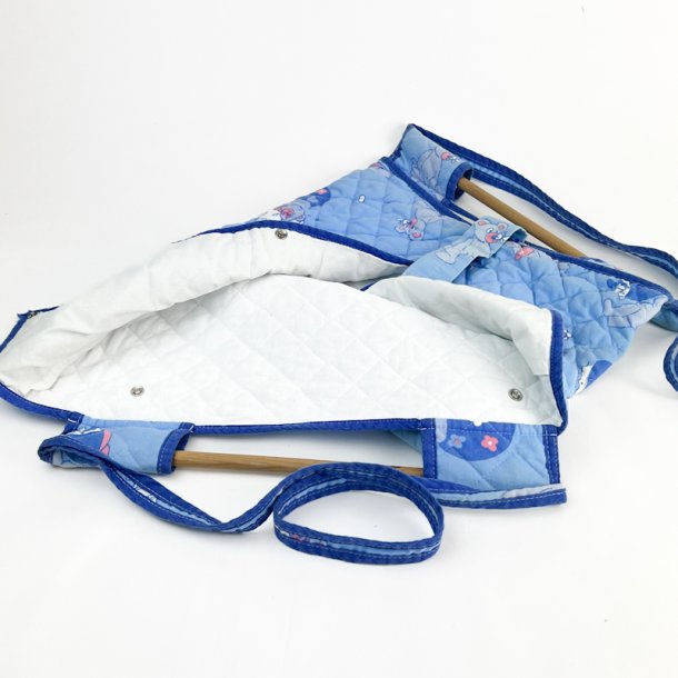 Retro pusletaske bl�