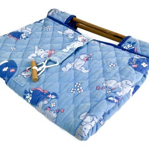 Retro pusletaske bl�