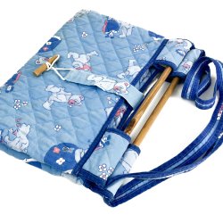 Retro pusletaske bl�