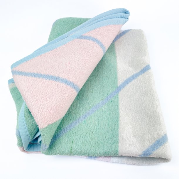 Pastelfarvet retro plaid