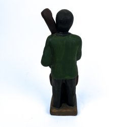 Jazz vintage figur kontrabas