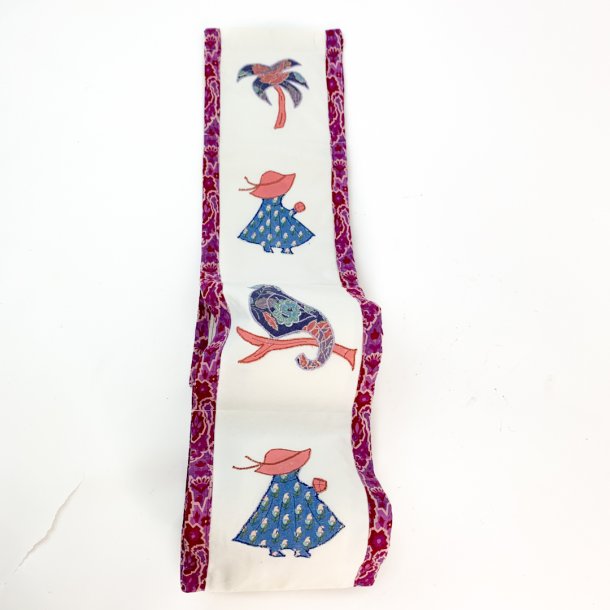 Retro Toilettenpapierhalter aus Stoff