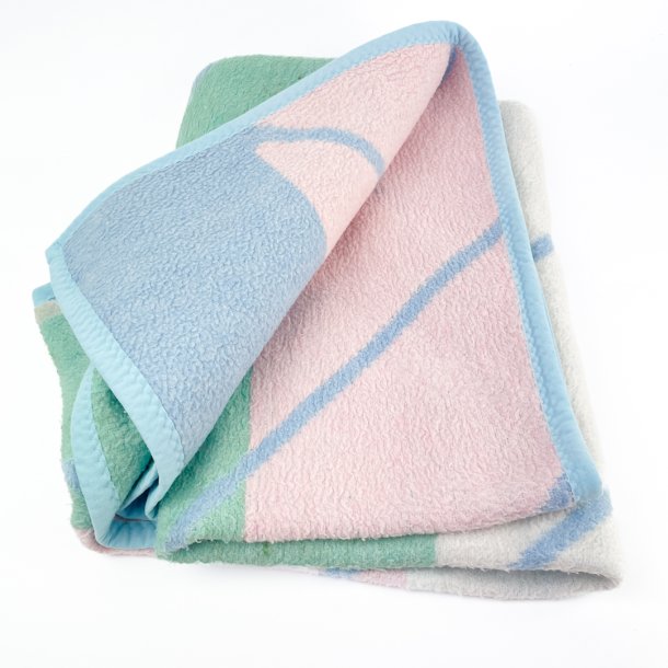 Pastellfarbene Retro-Decke