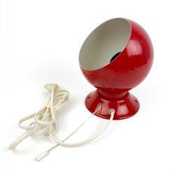  R�d retro kuglelampe v�glampe