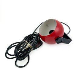R�d retro kuglelampe