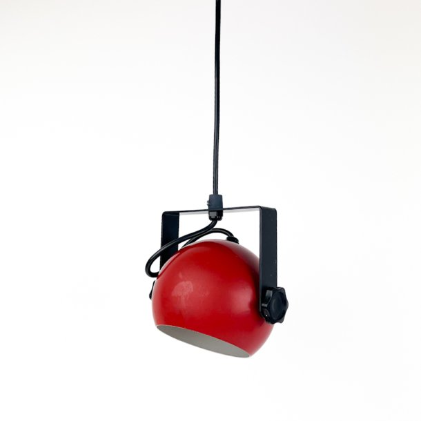 R�d retro kuglelampe