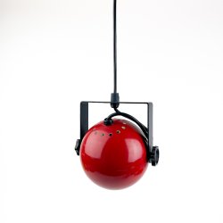 R�d retro kuglelampe