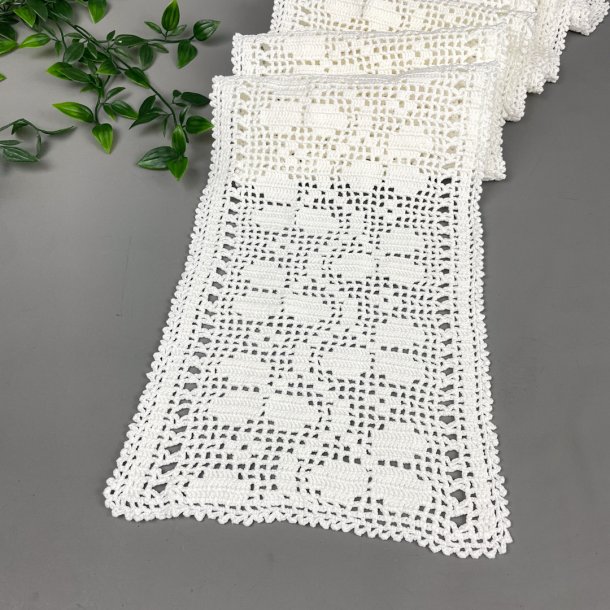 Hvid vintage bordlber