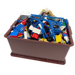 30 liter LEGO fra 1970�erne�1980�erne
