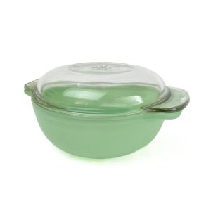 Mintgr�n ildfast retro glassk�l