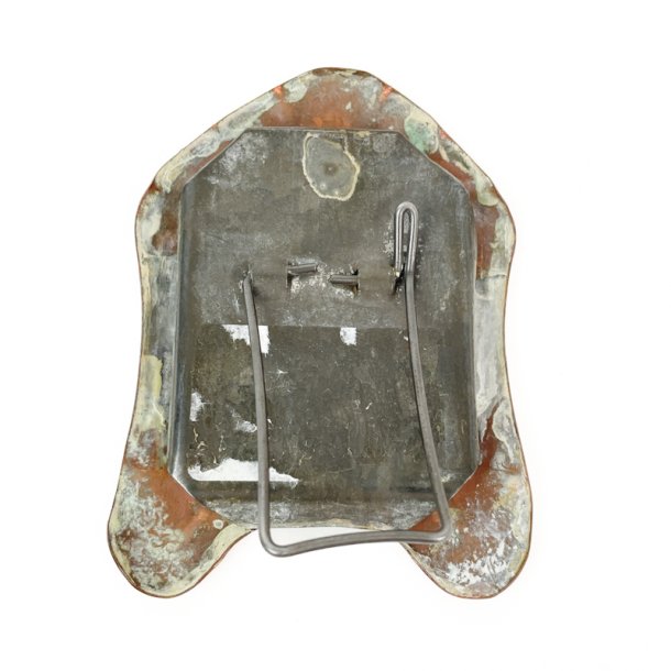 Lille vintage billedramme i kobber