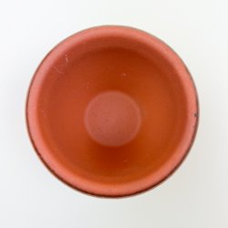  Lille retro orange urtepotteskjuler