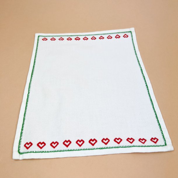 Broderet vintage bakkeserviet