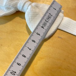 Elegant hvid vintage butterfly