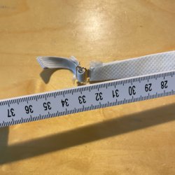 Elegant hvid vintage butterfly