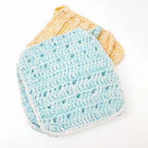 Zwei Paar vintage Topflappen