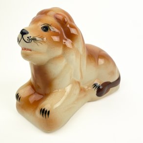 Antik Staffordshire l�ve spareb�sse