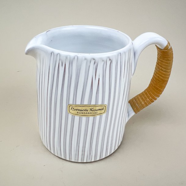 L�vemose vintage m�lkekande med fletgreb