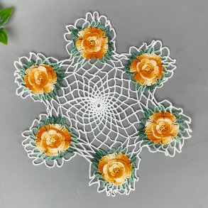 Gebl�mte Vintage Kerzendecke