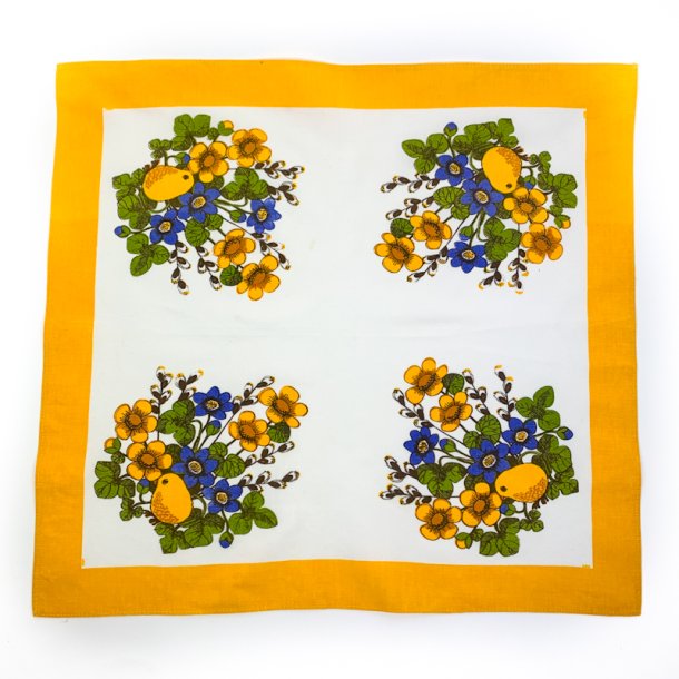 Retro lysedug med kyllinger 