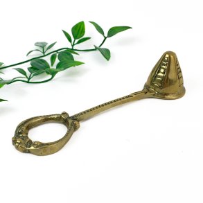 Vintage Kerzenlscher aus Messing