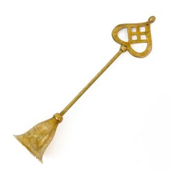 Retro-Kerzenlscher aus Messing