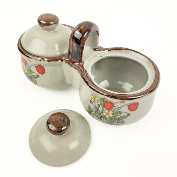Vintage jordb�r marmelades�t
