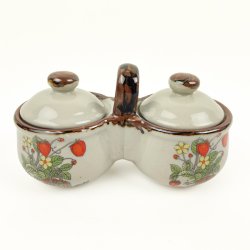 Vintage jordb�r marmelades�t