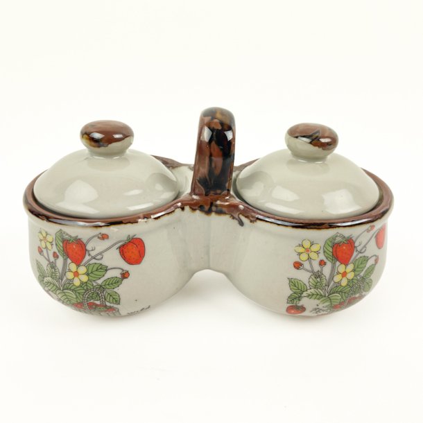 Vintage jordb�r marmelades�t
