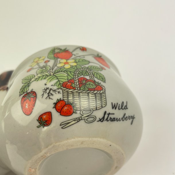Vintage jordb�r marmelades�t