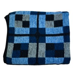 Bl� retro Softy plaid
