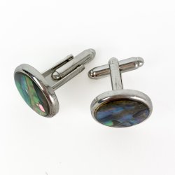 Vintage manchetknapper perlemor