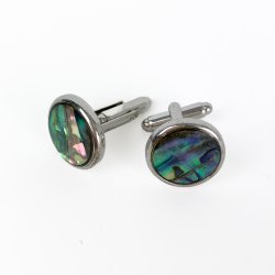 Vintage manchetknapper perlemor