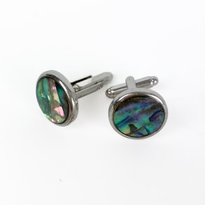 Vintage manchetknapper perlemor