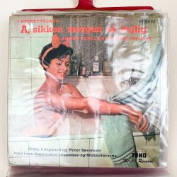 Mappe med vintage singler