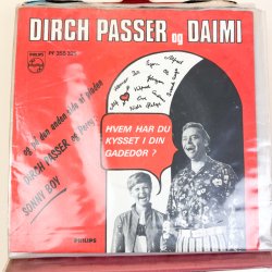 Mappe med vintage singler