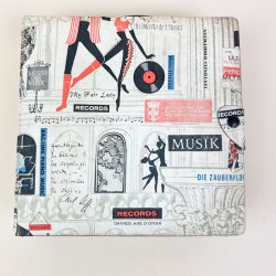 Mappe med vintage singler