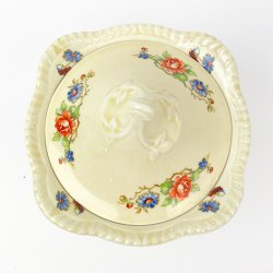 Vintage marmeladekrukke - Woods Ivory Ware, England