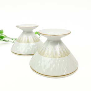 To Marselisborg vintage lysestager