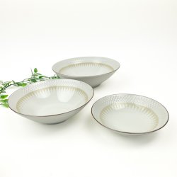 Tre Marselisborg vintage serveringssk�le
