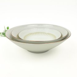 Tre Marselisborg vintage serveringssk�le