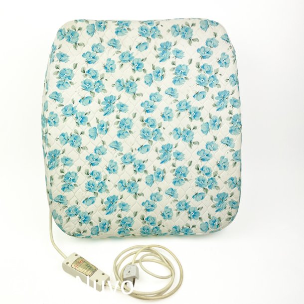 Bl�blomstret retro massagepude