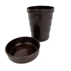 Brun retro melj�vner