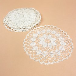 Tolv smukke vintage melleml�gsservietter