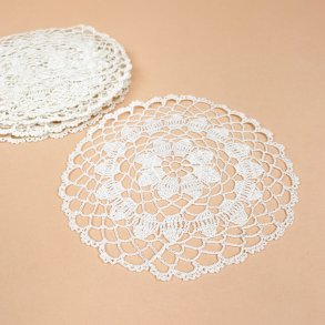 Tolv smukke vintage melleml�gsservietter