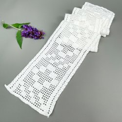 Hvidt vintage mellemvrk