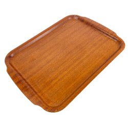 Vintage teak serveringsbakke