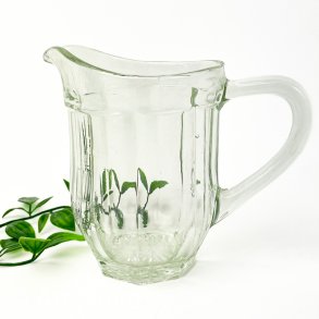 Vintage Glas-Milchknnchen